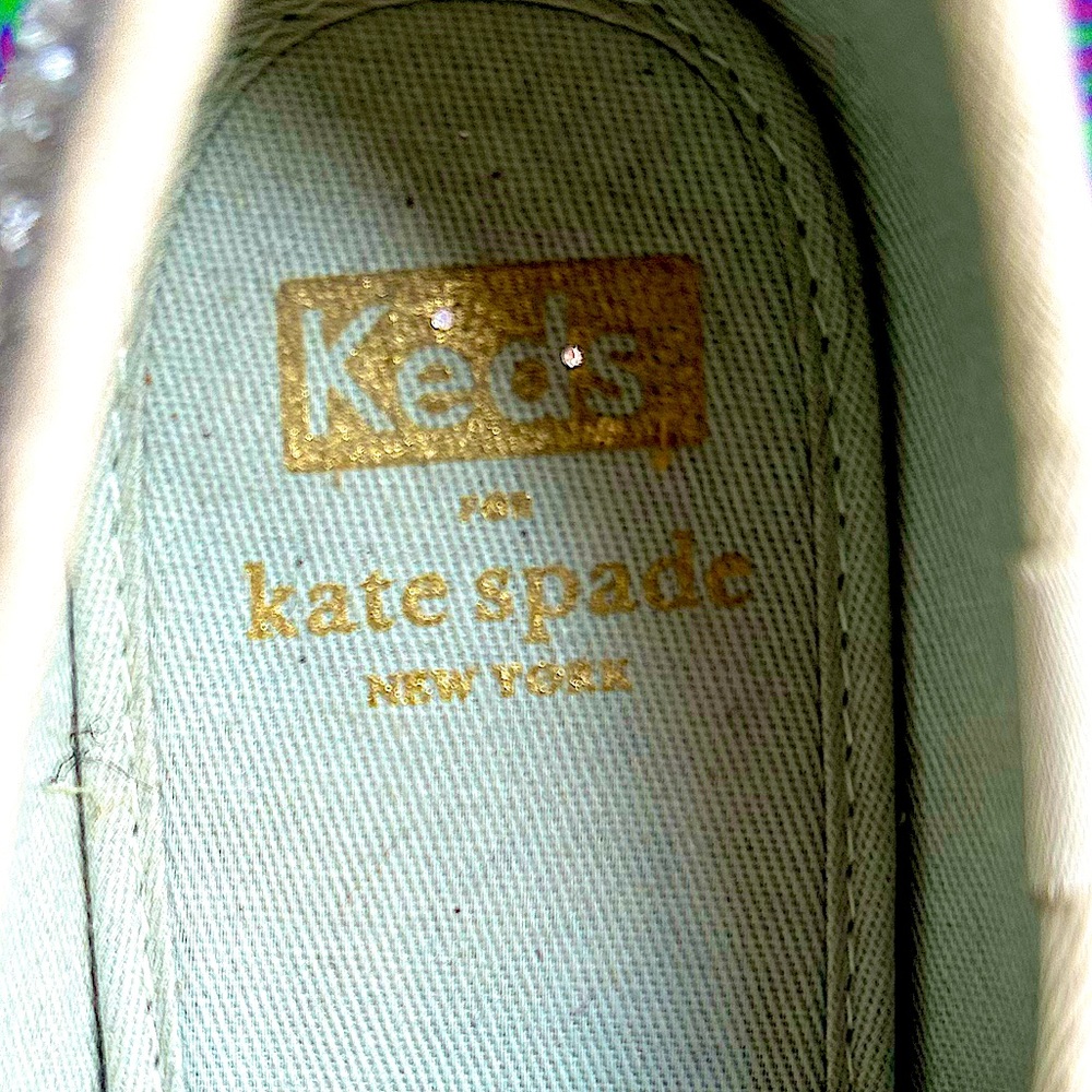 KEDS by Kate Spade New York Champion Glitter Sneakers : Perfect Wedding Shoe!! - Picture 3 of 4